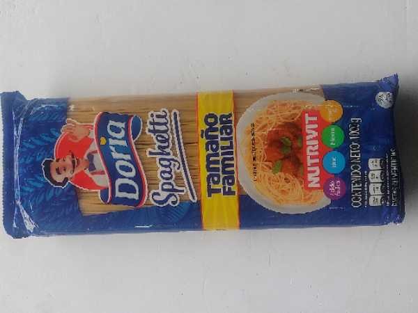 PASTA DORIA SPAGHETTI X 1.000gr.