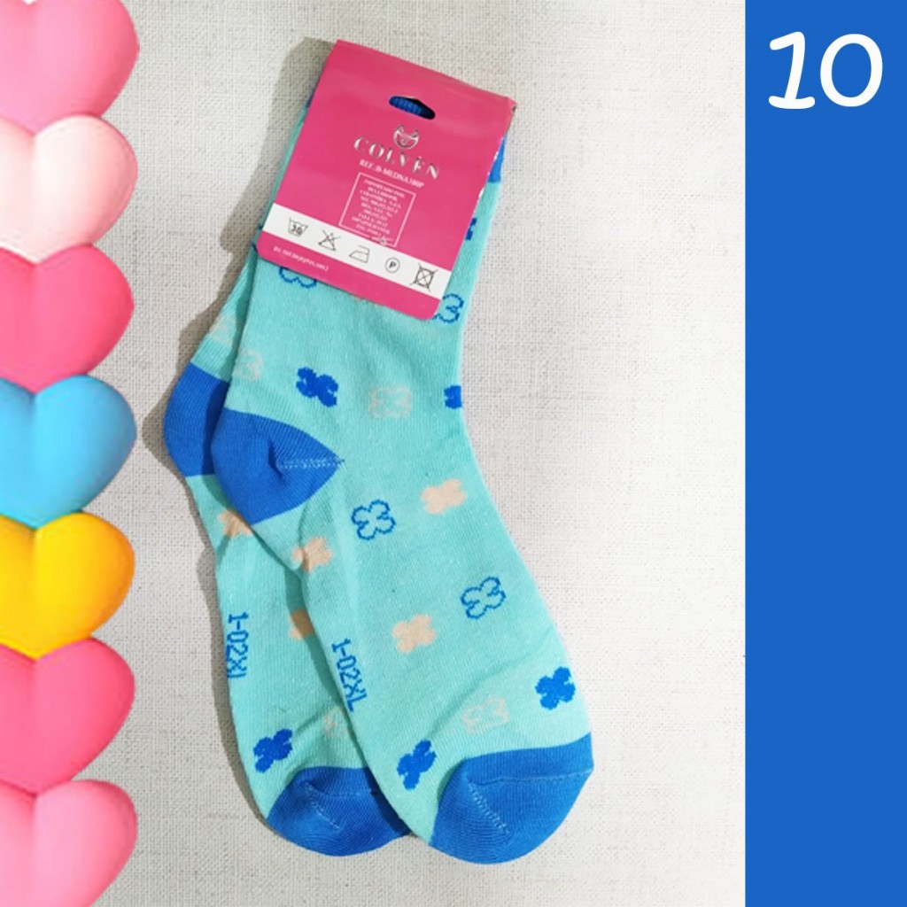 MEDIAS NIÑA CALCETINES ROPA ACCESORIOS COLORES DISEÑO VESTUARIO