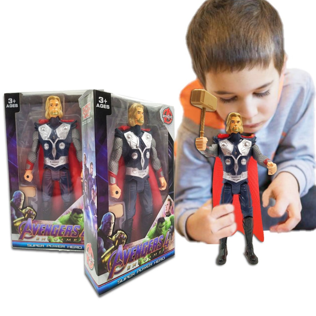 THOR AVENGERS MUÑECOS JUEGOS JUGUETES DIDÁCTICOS NIÑOS