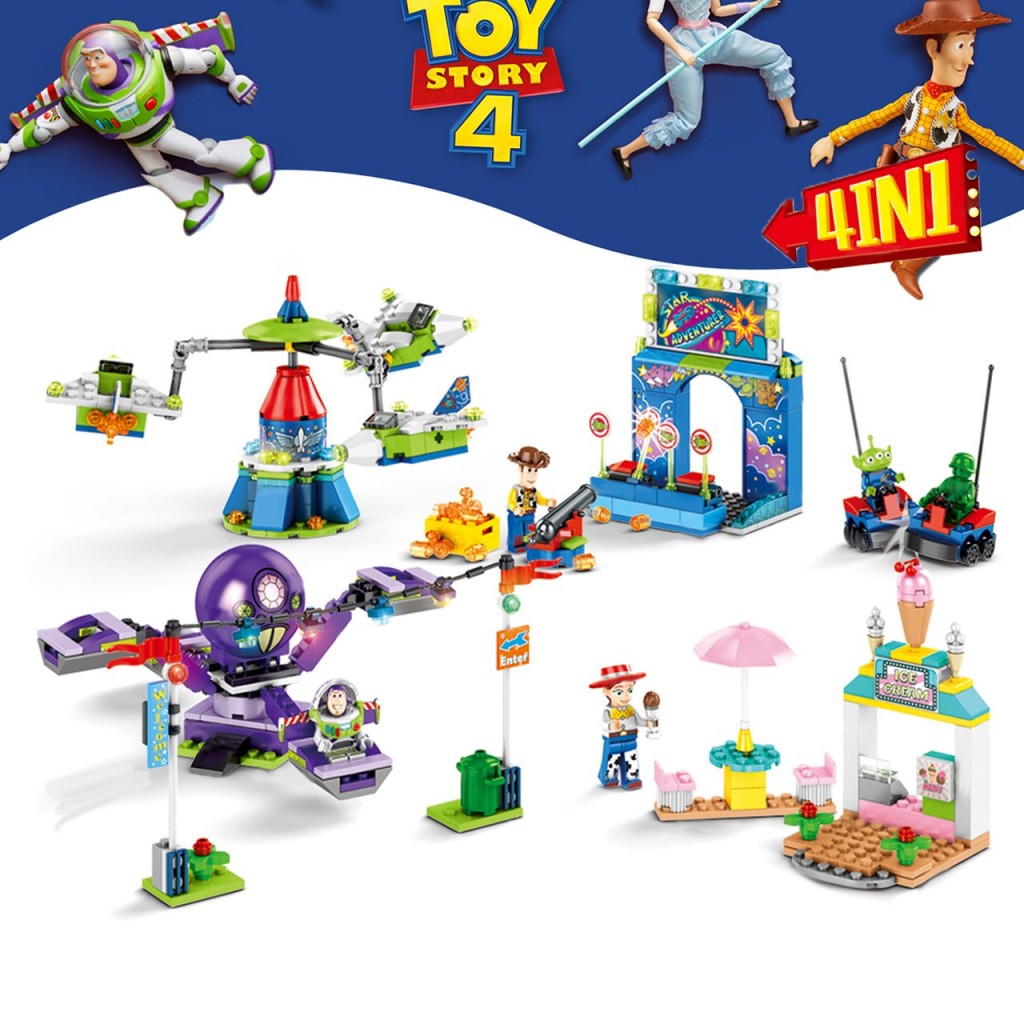 TOY STORY PARQUES FIGURAS ARMABLES JUEGOS JUGUETES JUGUETERÍA DIDÁCTICO