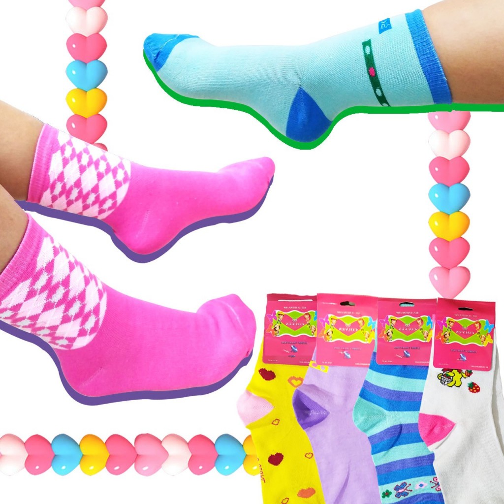 MEDIAS NIÑA CALCETINES ROPA ACCESORIOS COLORES DISEÑO VESTUARIO