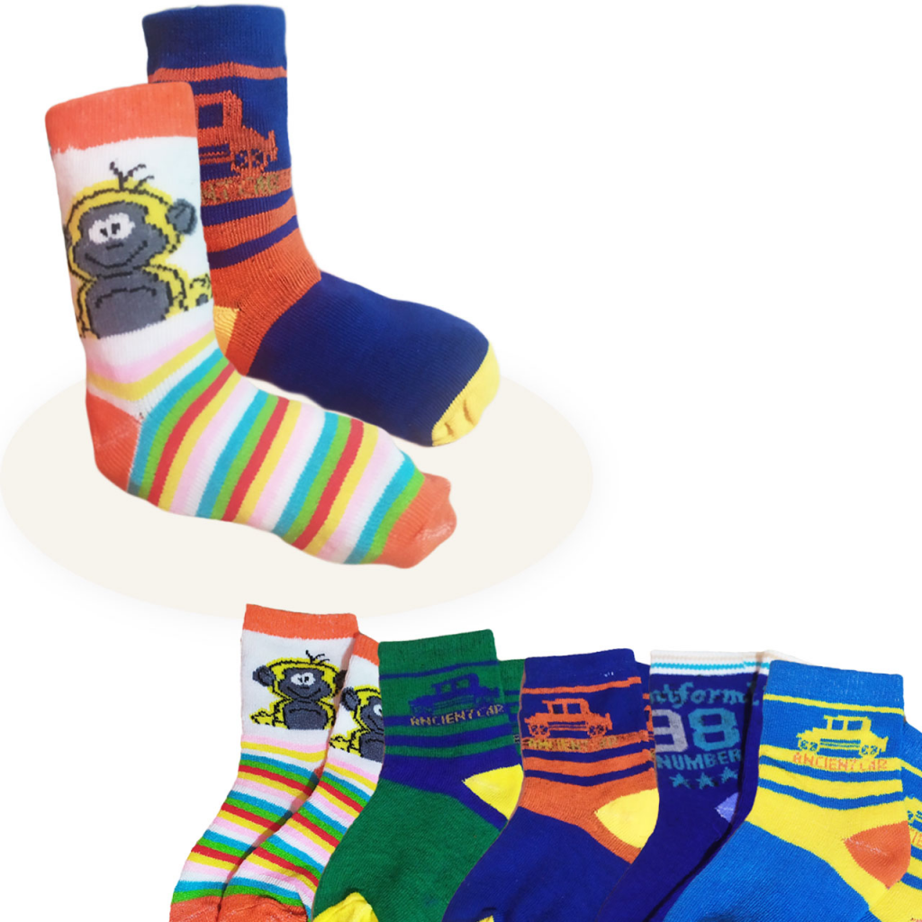 MEDIAS NIÑOS CALCETINES ROPA DISEÑO COLORES VESTUARIO