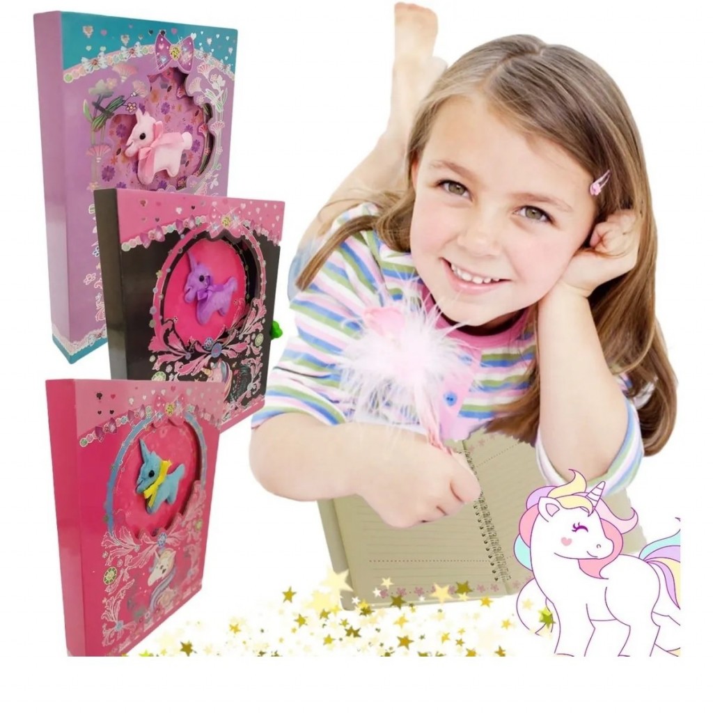 DIARIO PONY CUADERNO JUGUETE JUGUETERÍA JUEGOS