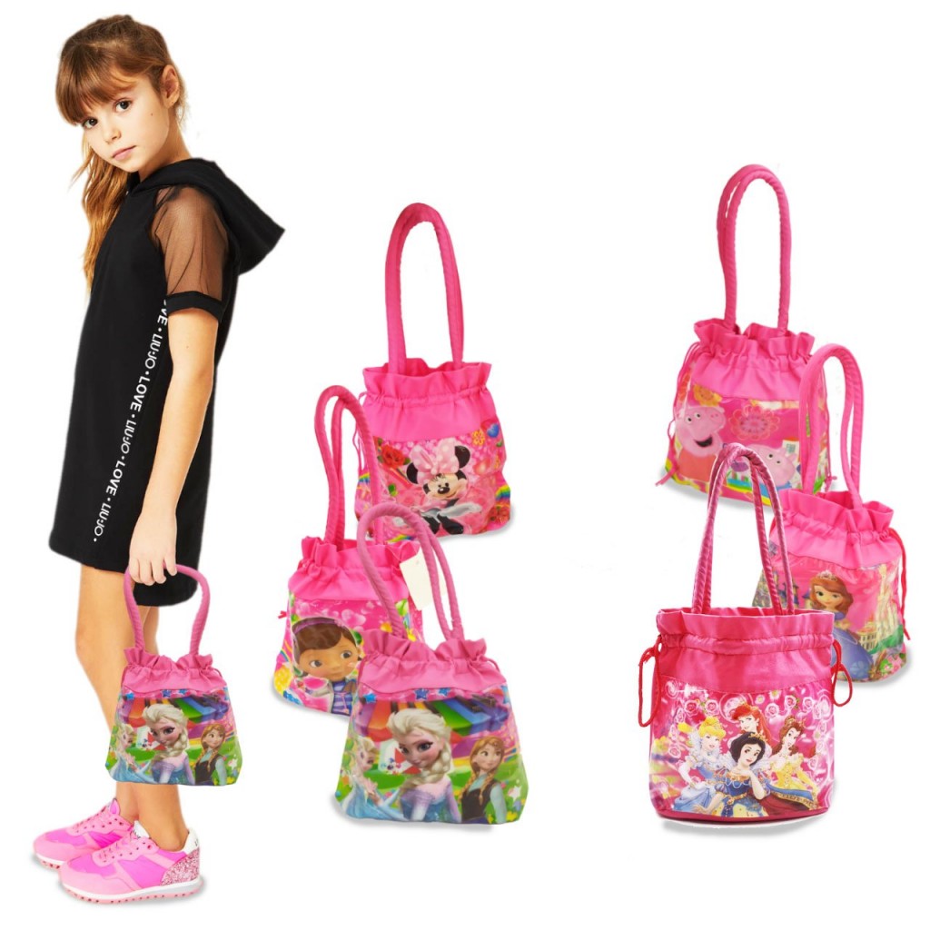 BOLSOS CARTERA NIÑAS PERSONAJES PRINCESAS BOLSITOS MOCHILAS