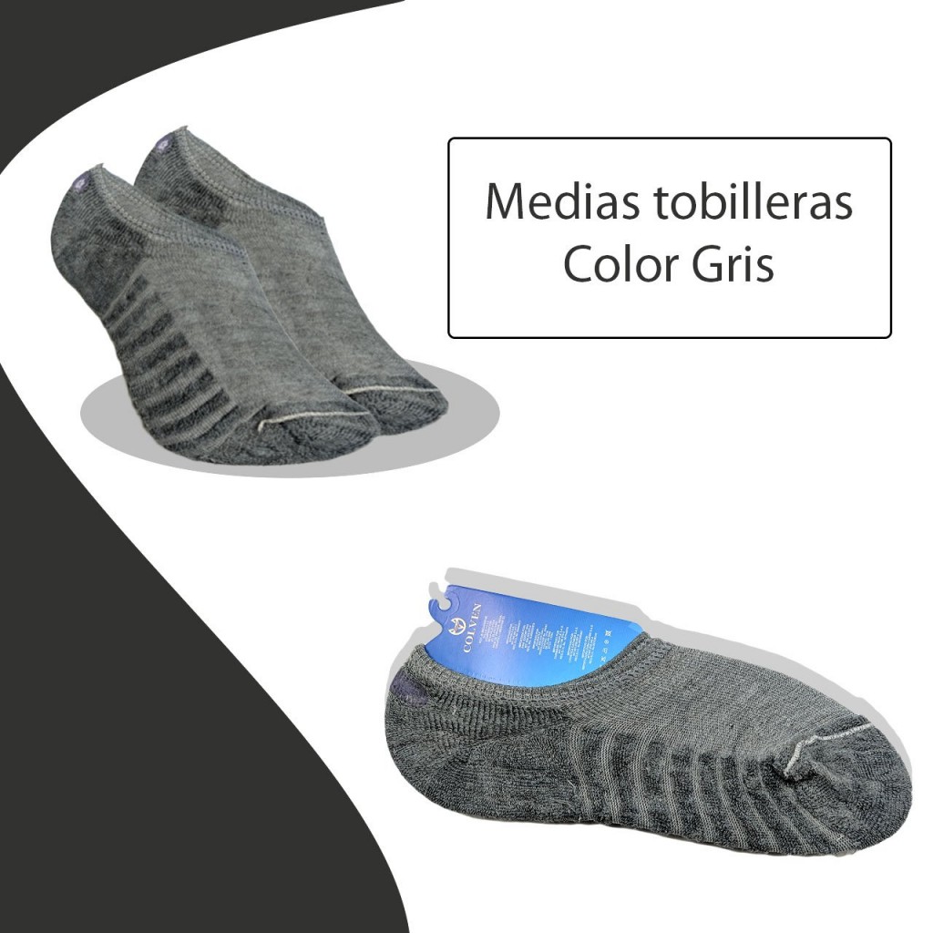 MEDIAS TOBILLERAS UNISEX ROPA CALCETINES TALONERAS