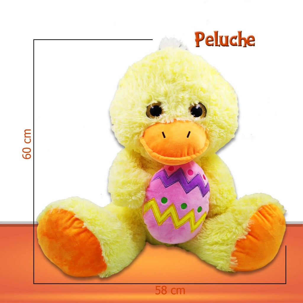 PELUCHE PATO JUGUETERÍA ANIMALES JUGUETE INFANTIL