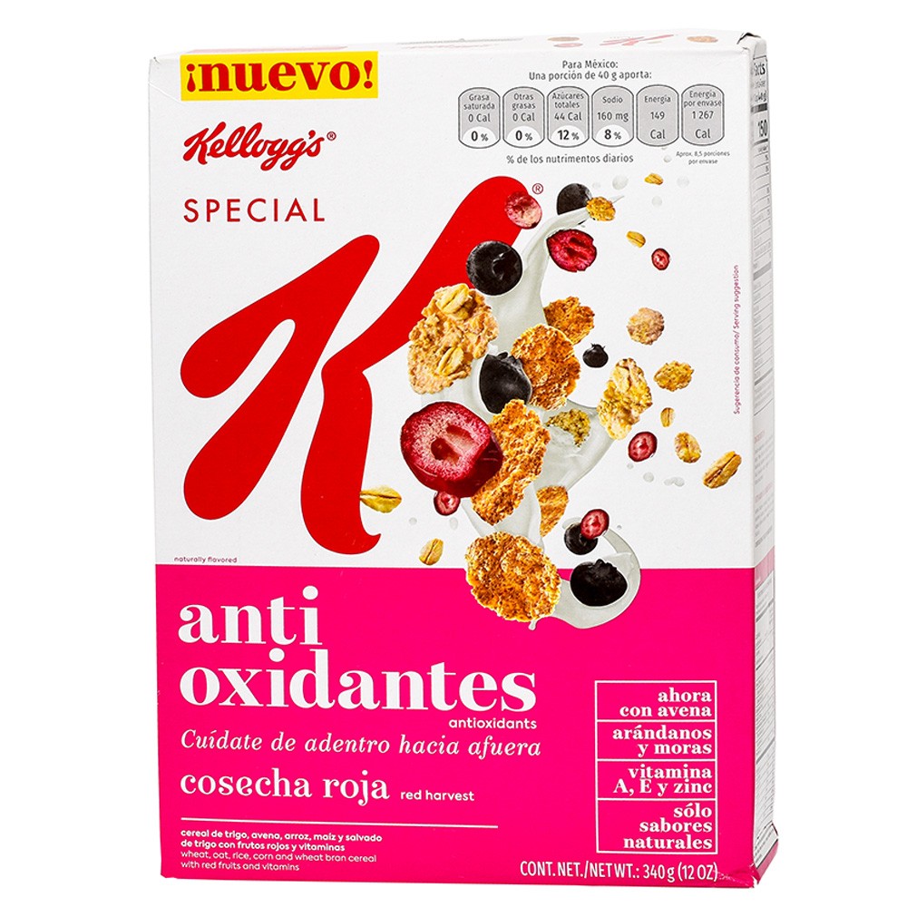 CEREAL SPECIAL COSECHA ROJ KELLOGS*340GR