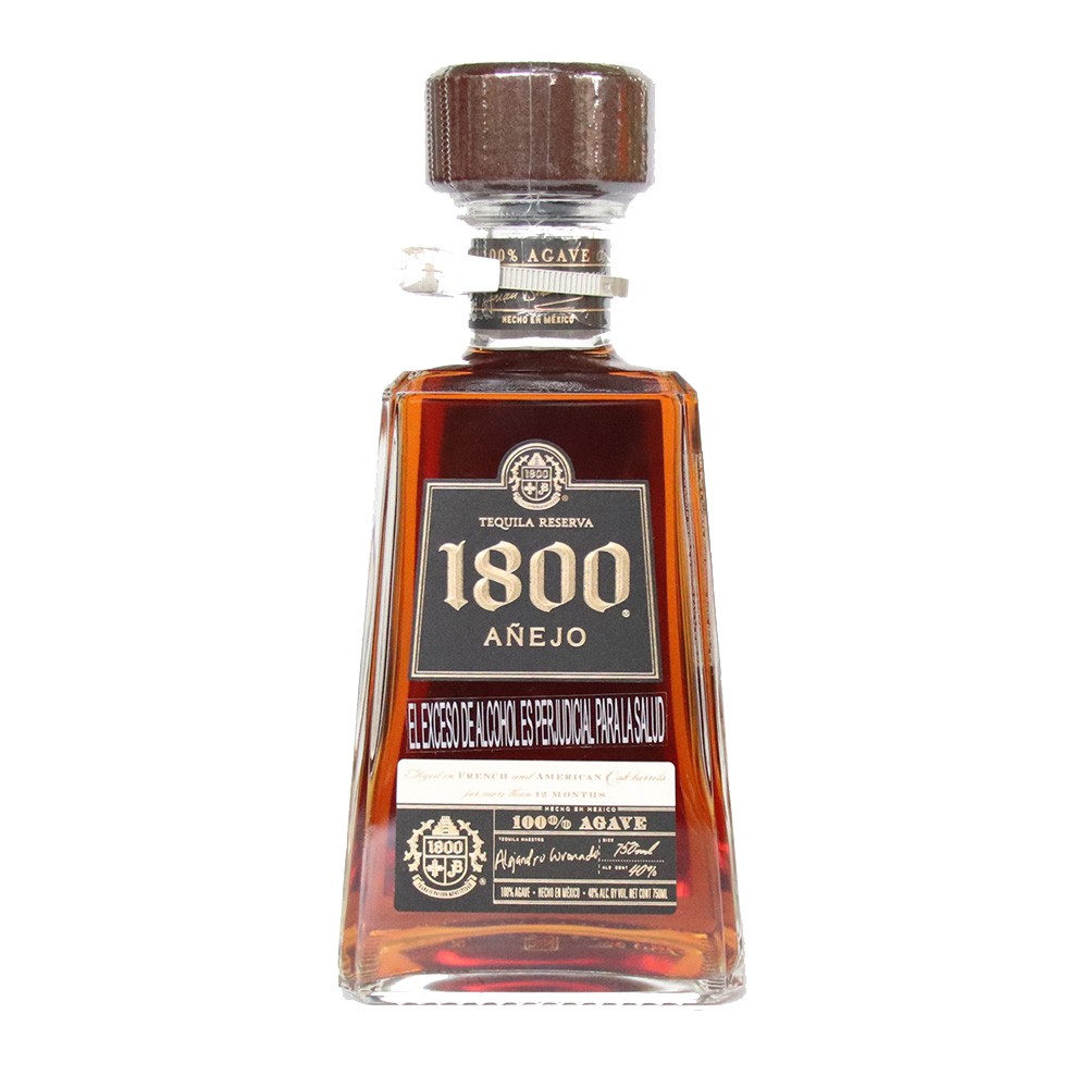 TEQUILA RESERVA 1800 AÑEJO  x  750ML