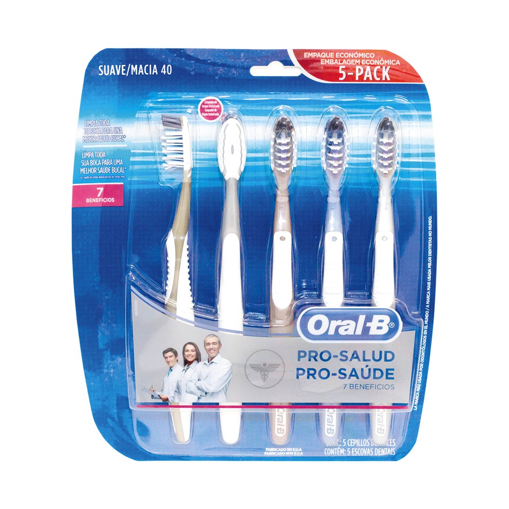 CEPILLO ORAL PROSALUD 7 BENEFICIOS SUAVE