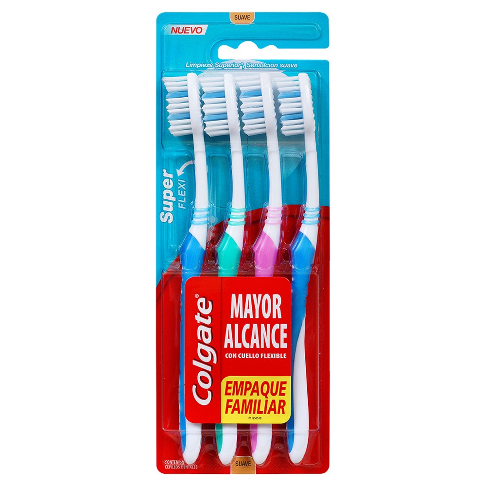CEPILLO DENTAL COLGATE SUPER FLEXI  x 4U