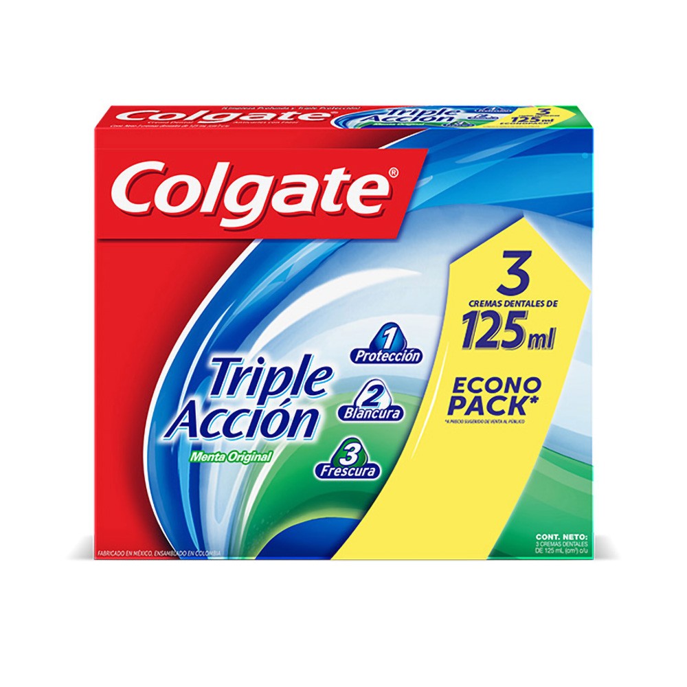 CREMA DENTAL TRIPLE ACCION 3UND*125ML