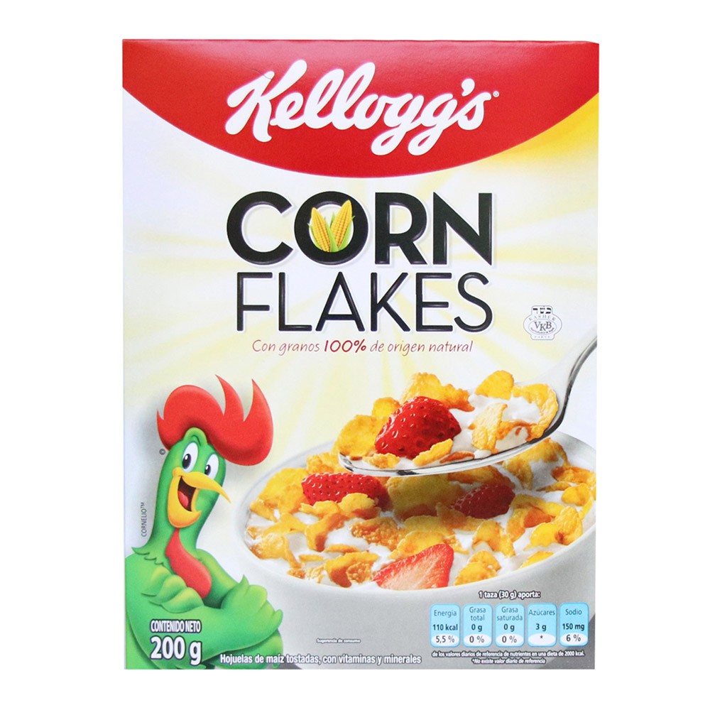 CORN FLAKES KELLOGS  x 200GR
