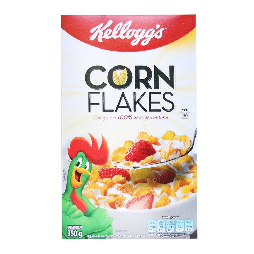 CORN FLAKES KELLONGS  x 350GR