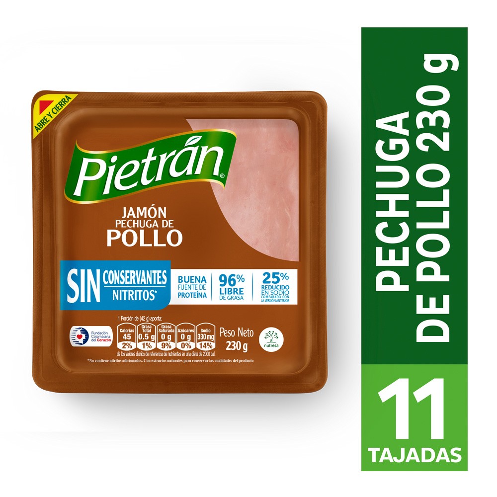 JAMON POLLO PIETRAN*230GR