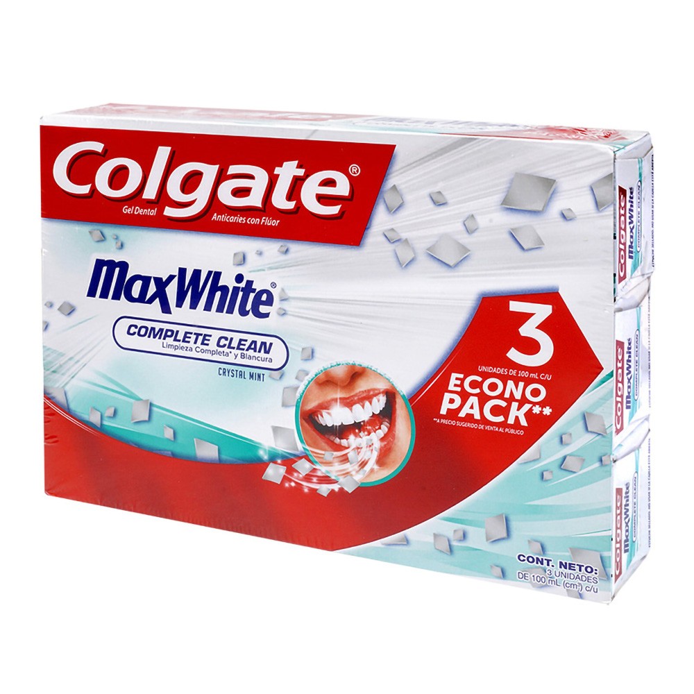 CREMA COLGATE EXTRAWHITE X3UND x 100ML