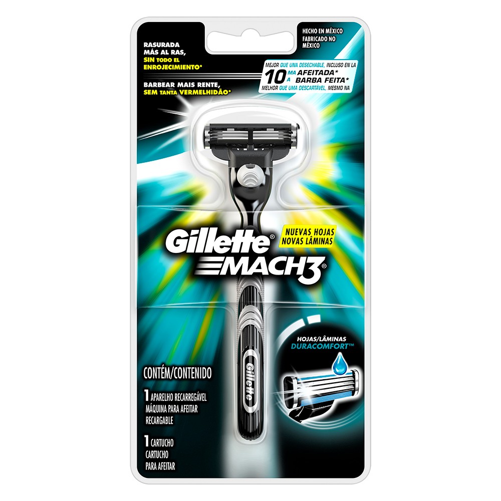 MAQUINA MACH3 GILLETTE  x 1 UND