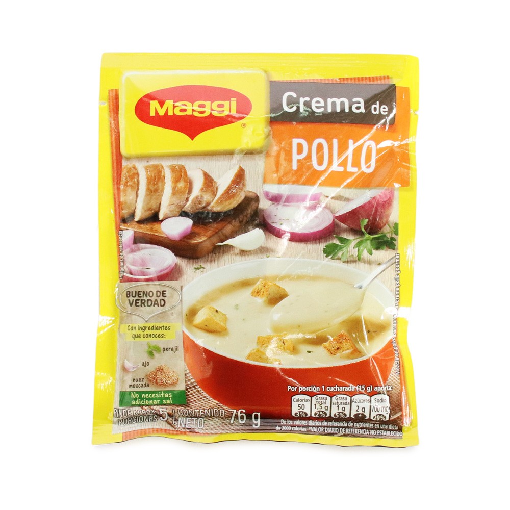 CREMA DE POLLO MAGGY  x 76GR