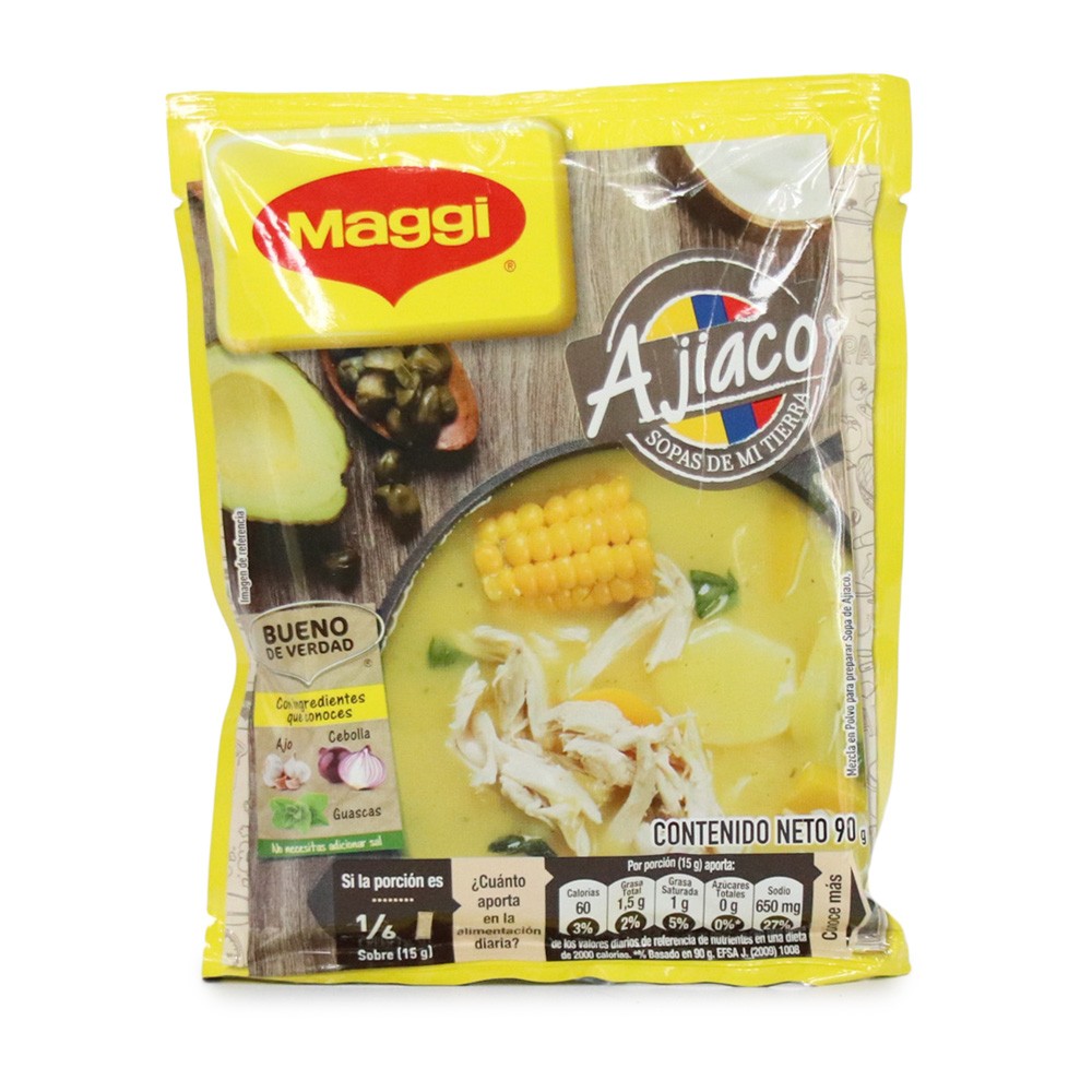 SOPA AJIACO MAGGI  x 90GR