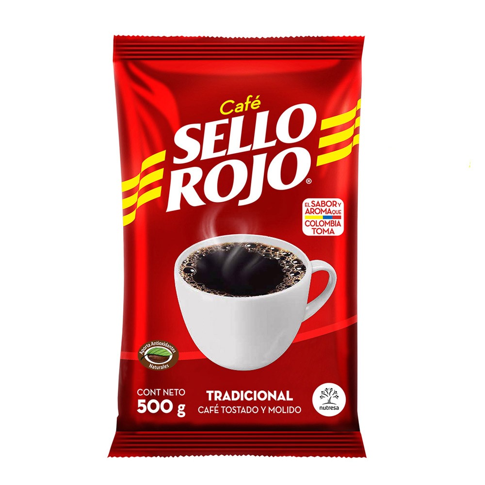 CAFE SELLO ROJO FUERTE  x 500GR
