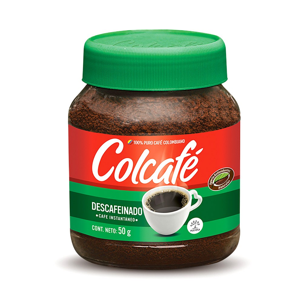 COLCAFE DESCAFEINADO  x 50GR