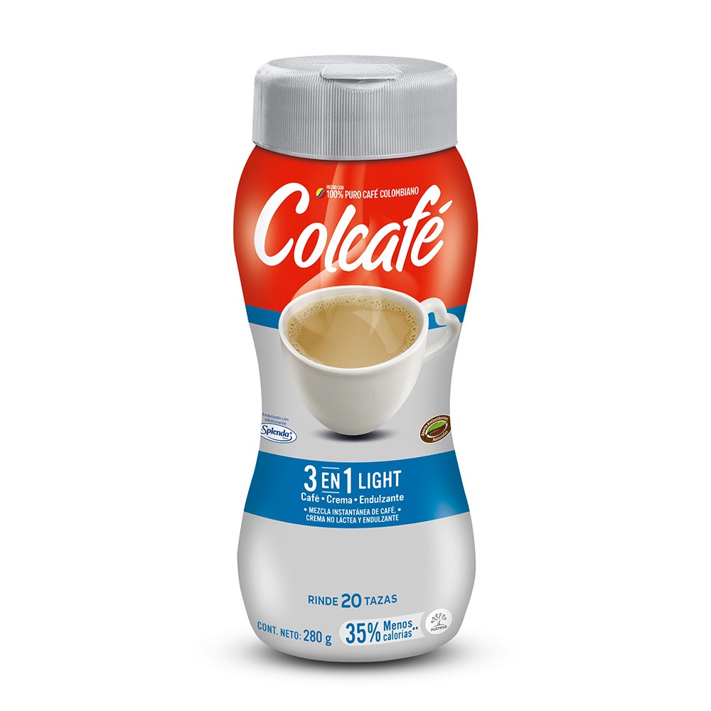 COLCAFE TODO EN 1 LIGHT  x 280GR