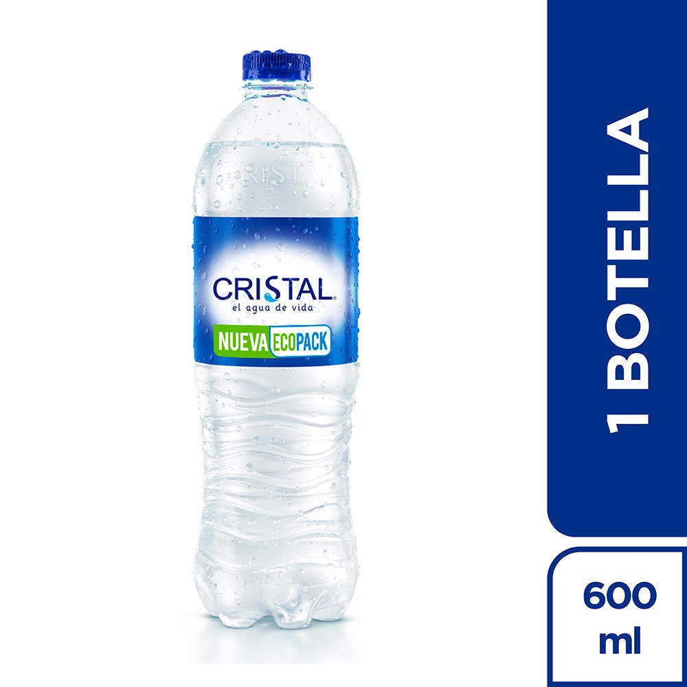 AGUA CRISTAL  x 600ML