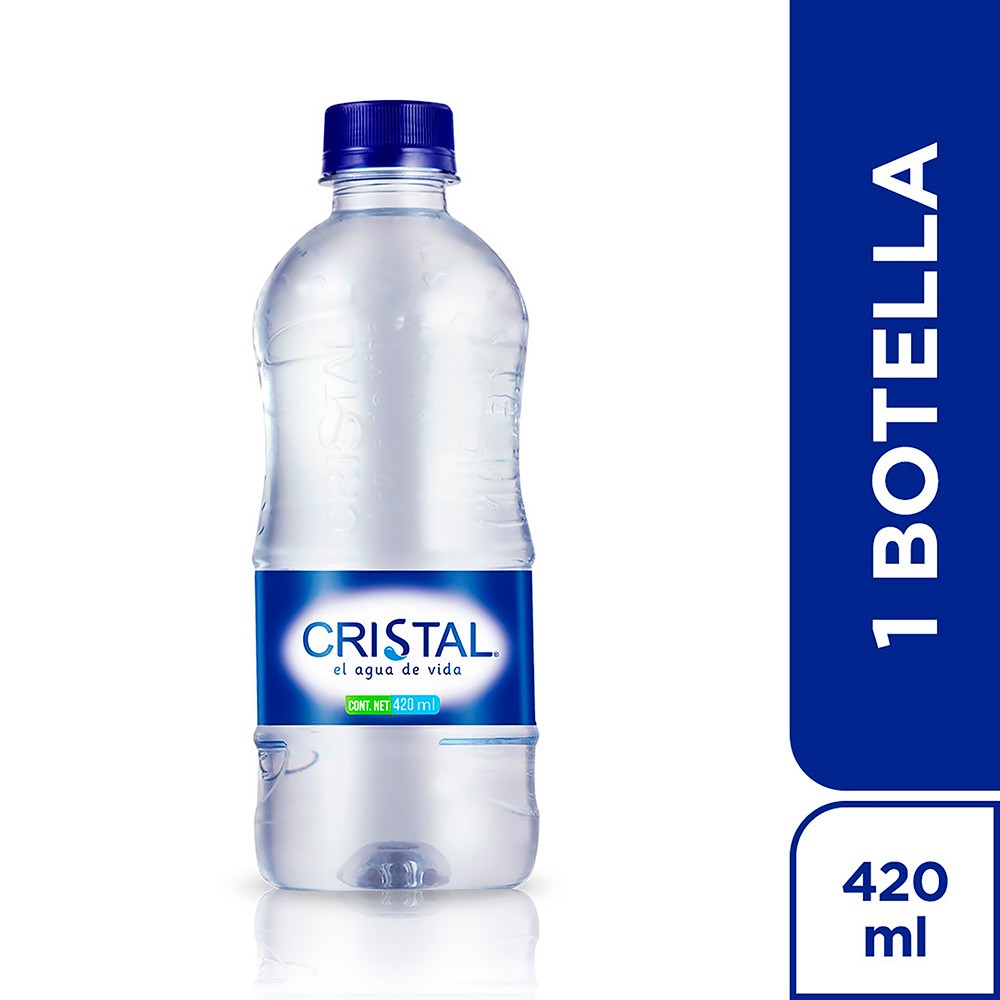 AGUA CRISTAL PET  x 420ML