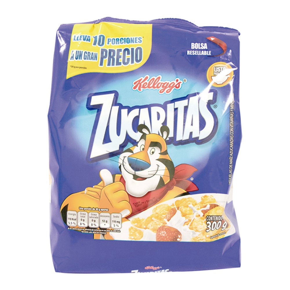CEREAL ZUCARITAS KELLOGGS  x 300GR