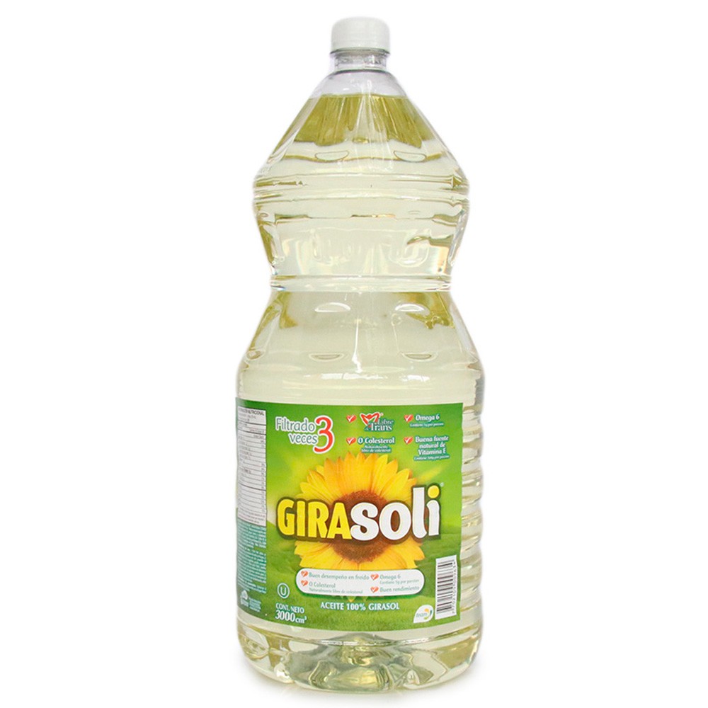 ACEITE GIRASOLI PET   x 3000ML