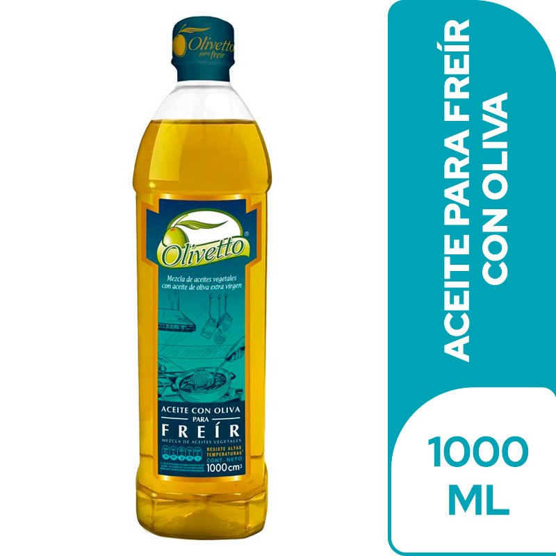 ACEITE OLIVETTO FREIDO  PET  x 1000CC