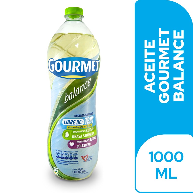 ACEITE GIRASOL LIGHT PET GOURMET *1000ML