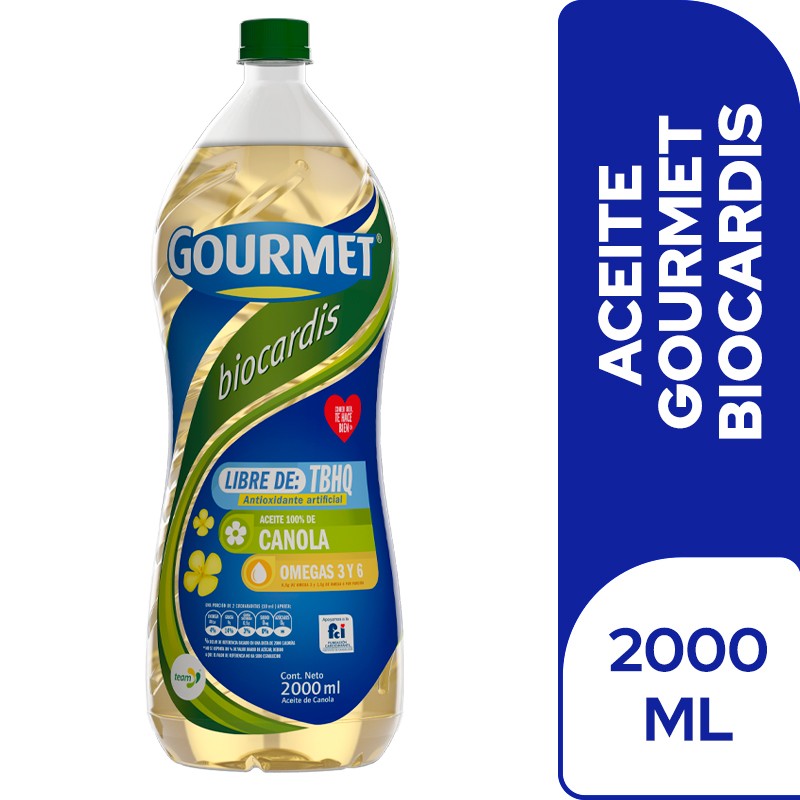 ACEITE CANOLA PET GOURMET  x 2000ML