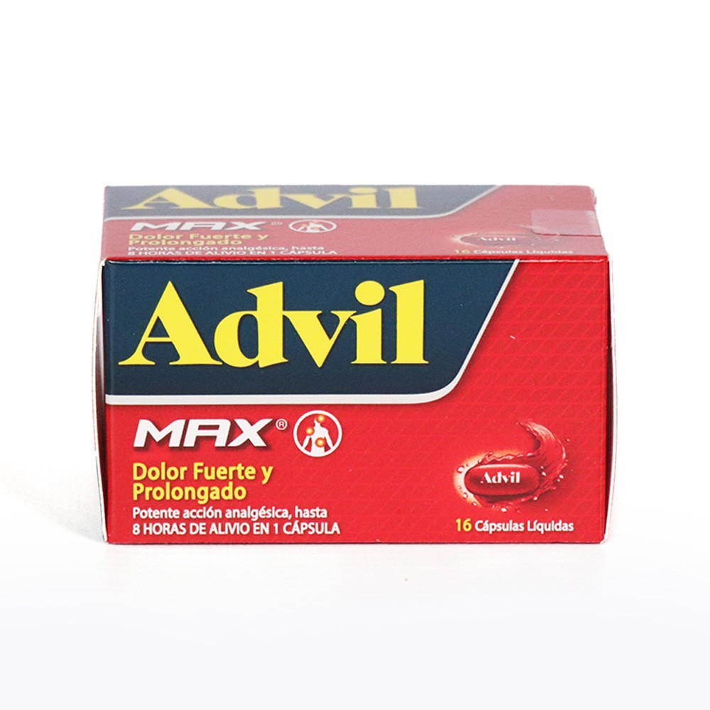 ADVIL MAX   x 16 CAPSULAS