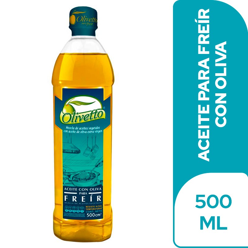 ACEITE OLIVETTO FREIDO  PET  x 500CC