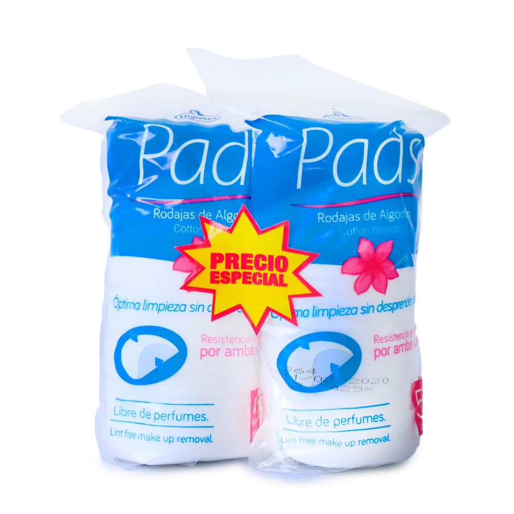 PADS  HIGIETEX x 50 UND+100 UN $ESP