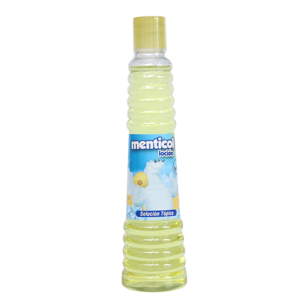 LOCION MENTICOL AMARILLO TAPA  x 350ML