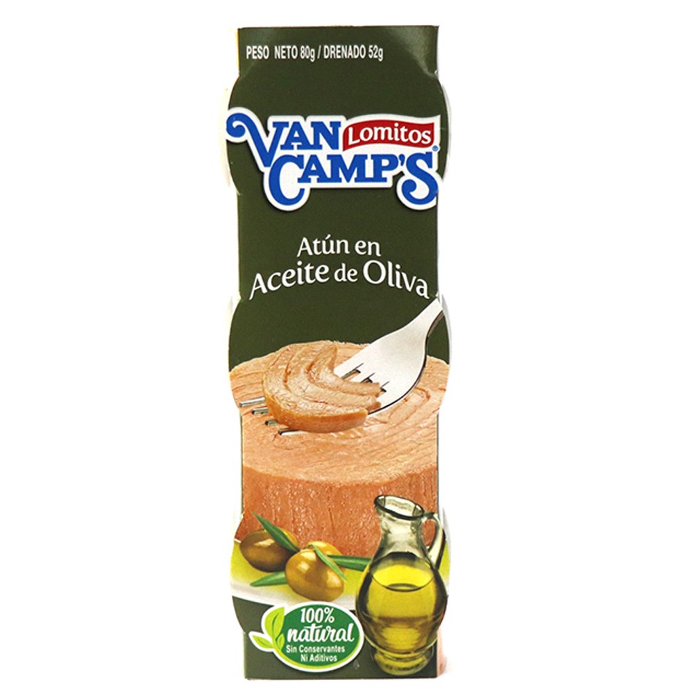 ATUN ACEITE DE OLIVA VANCAMPSX3 x 240GR