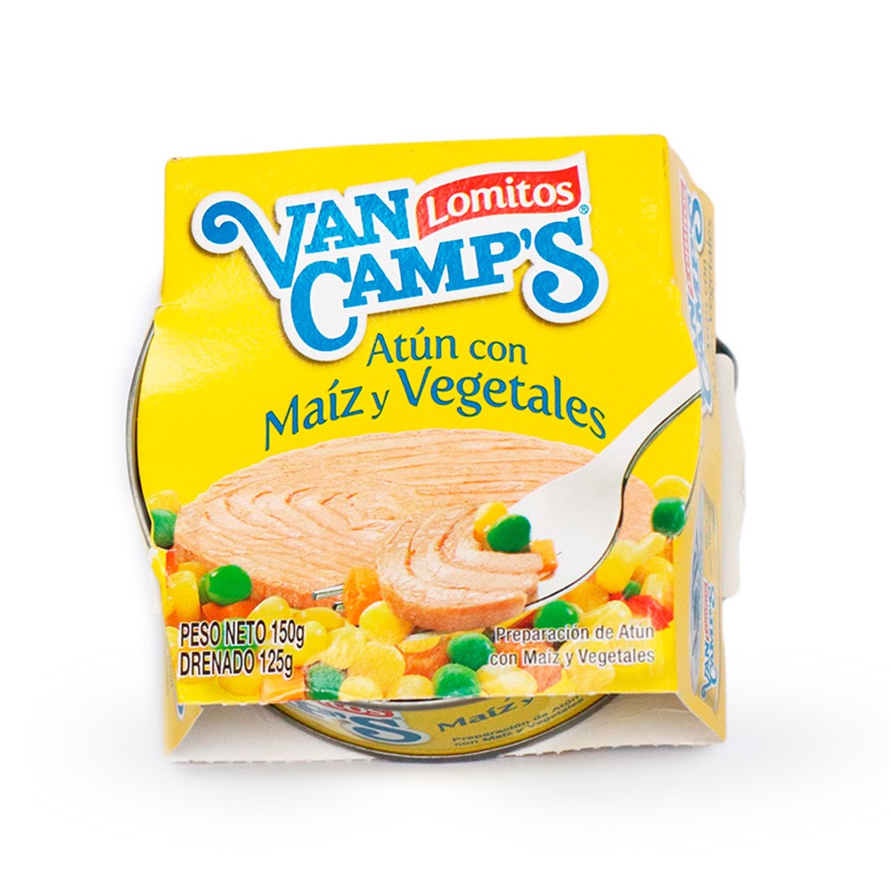 ATUN CON VEGETAL VANCAMPS x 150GR