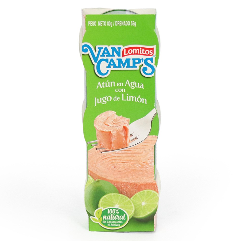 ATUN CON LIMON VANCAMPS X3 x 180GR