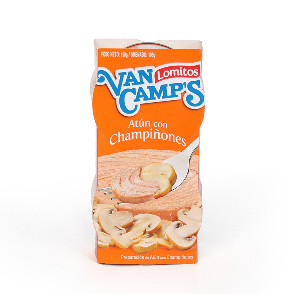 ATUN CON CHAMPIÑONES VANCAMPS x 160GR
