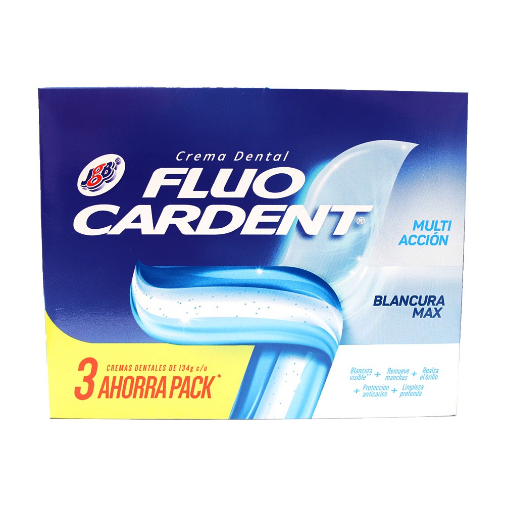 CR DENTAL FLUOCARDENT BLANCURA*3UN*134