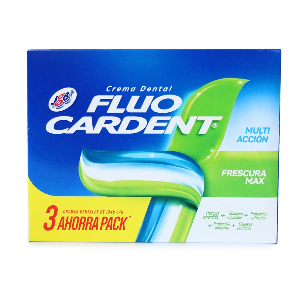 CD MULTIAC FRES MAX FLUOCARDENT 3U*100ML