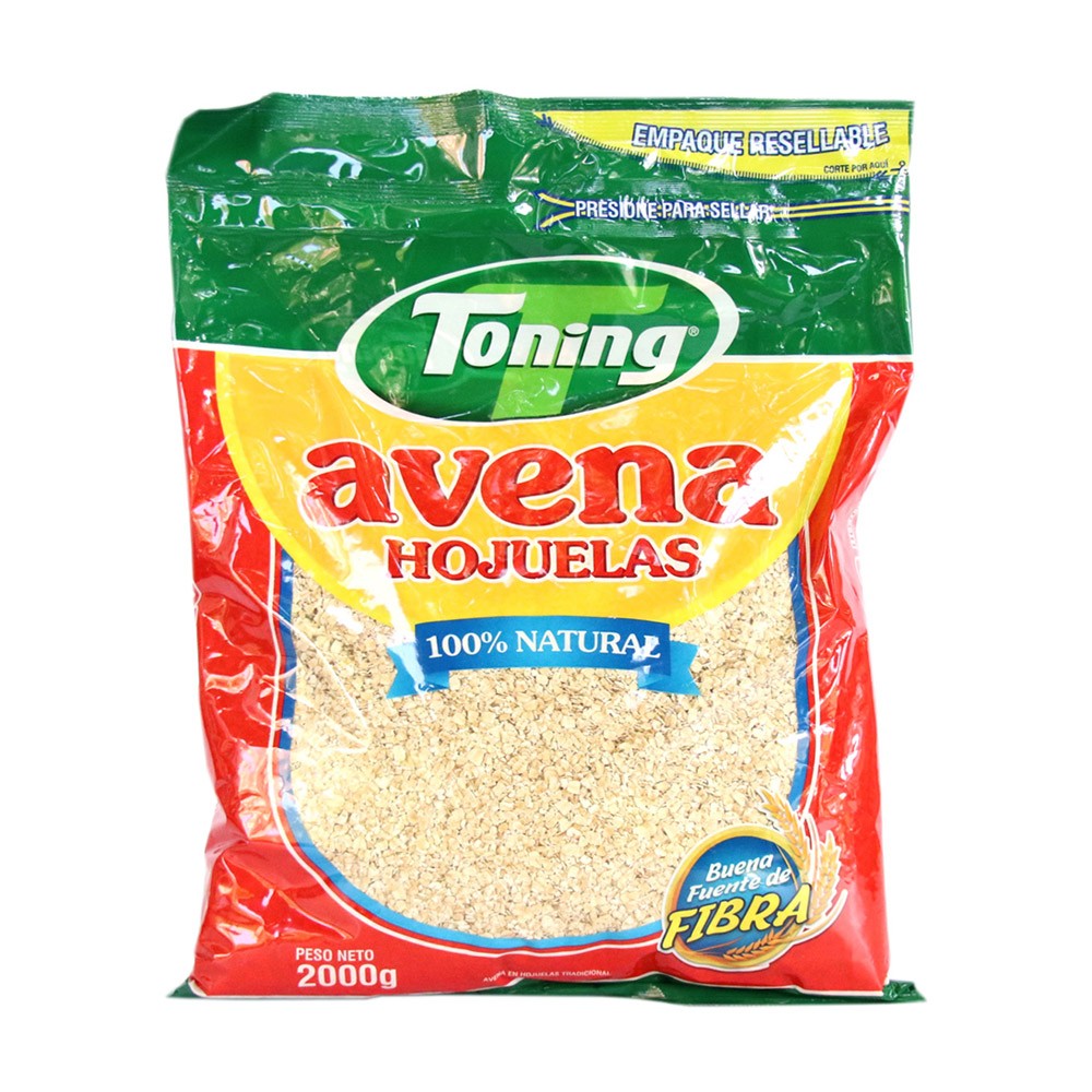 AVENA HOJUELAS  x 2000GR TONING