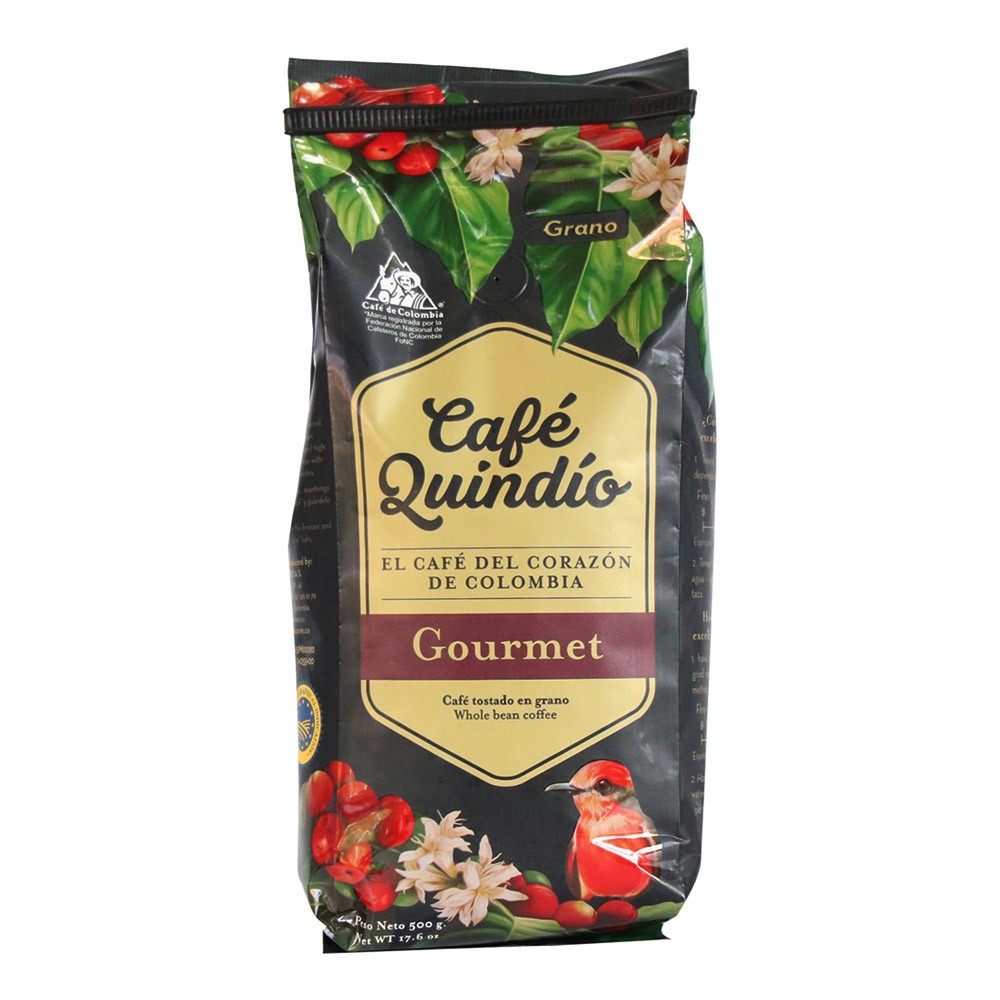 CAFE GOURMET QUINDIO  x 500GR GRANO