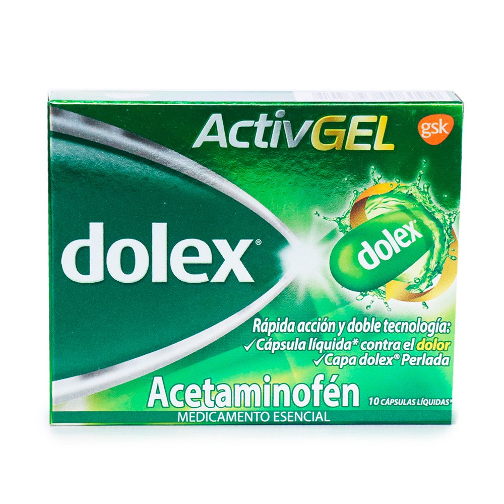 DOLEX ACTIVE GEL DISPENSADOR x 10UND