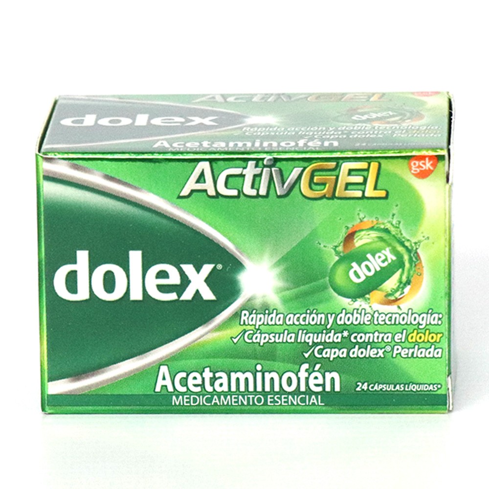 DOLEX ACTIVE GEL DISPENSADOR  x 24UND