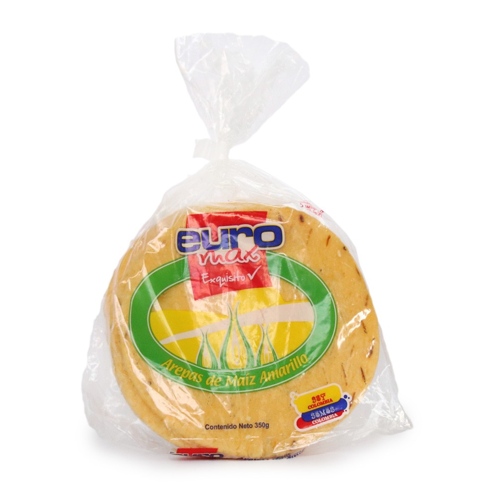 AREPA AMARILLA  EUROMAX  X 5 UND *350 GR