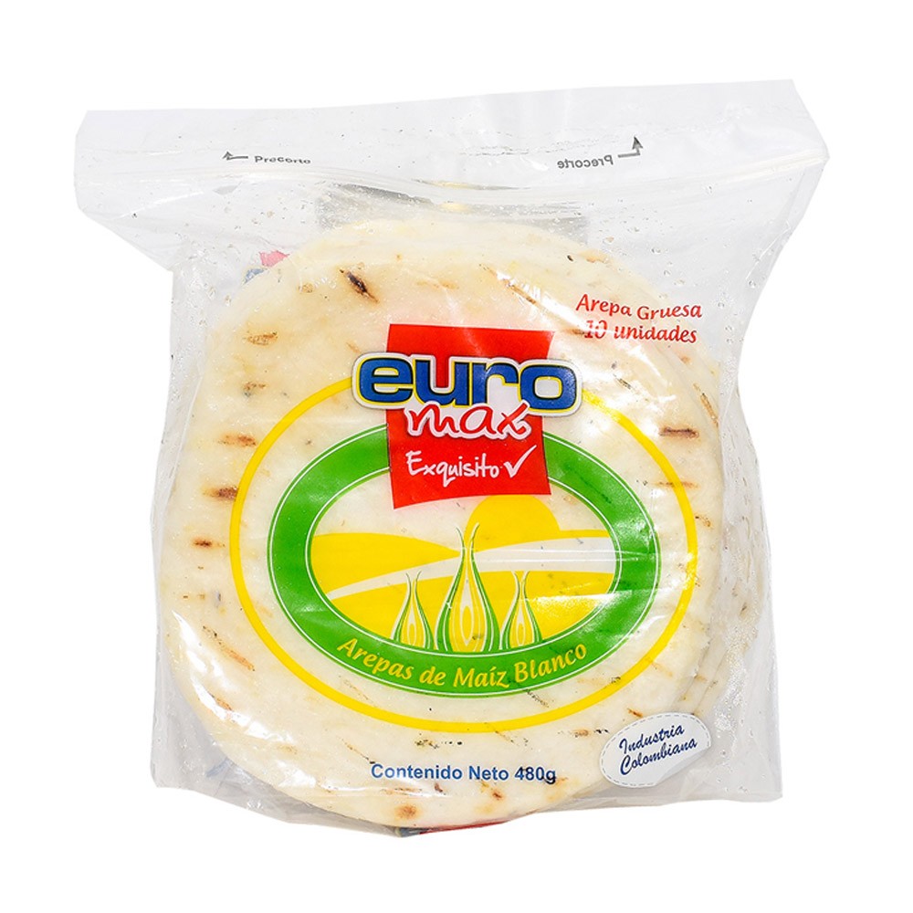 AREPA TELA PEQUEÑA EUROMAX  x 480GR