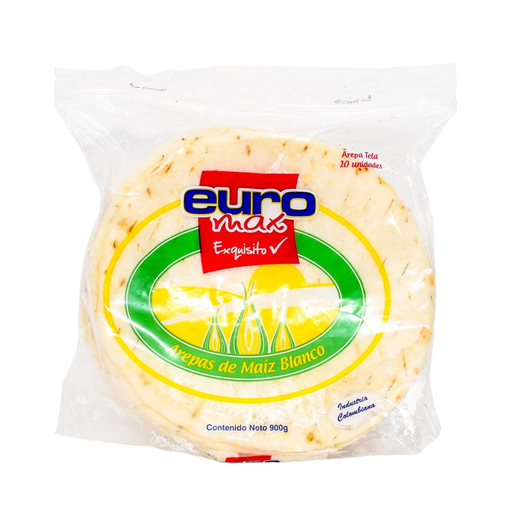 AREPA TELA GRANDE EUROMAX X10 UNDS
