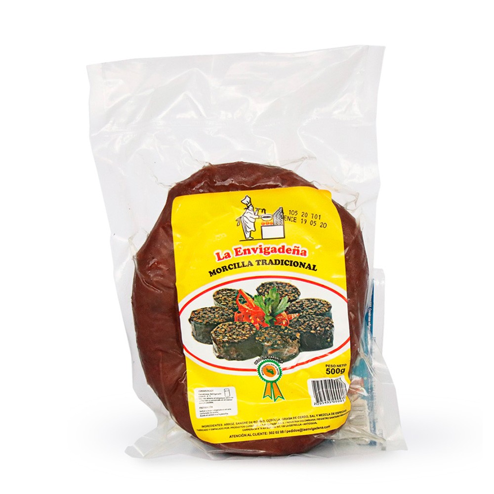 MORCILLA TRADICIONAL LA ENVIGADEÑA*500GR